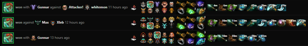 Qupe's recent matches with Muerta.<br>via <a href="https://www.dota2protracker.com/player/Qupe#" target="_blank" rel="noreferrer noopener nofollow">DPT</a>