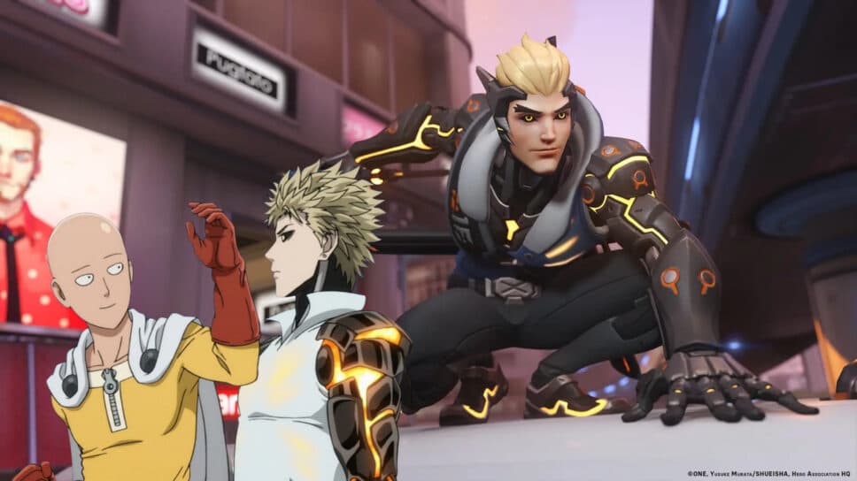 Blizzard reveals new Overwatch 2 One Punch Man skin for Genji cover image