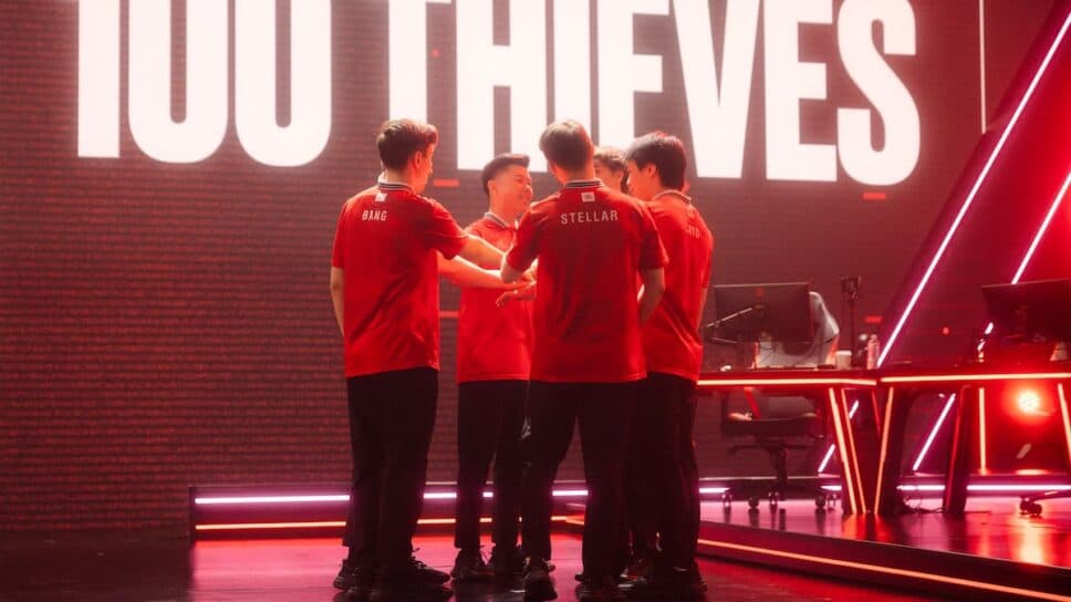 VCT Americas 2023: 100T vs EG sees the Thieves take a quick 2-0 series cover image