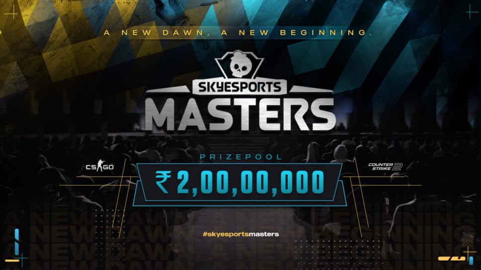 Skyesports Masters unveiled as India’s first franchised CS:GO League cover image