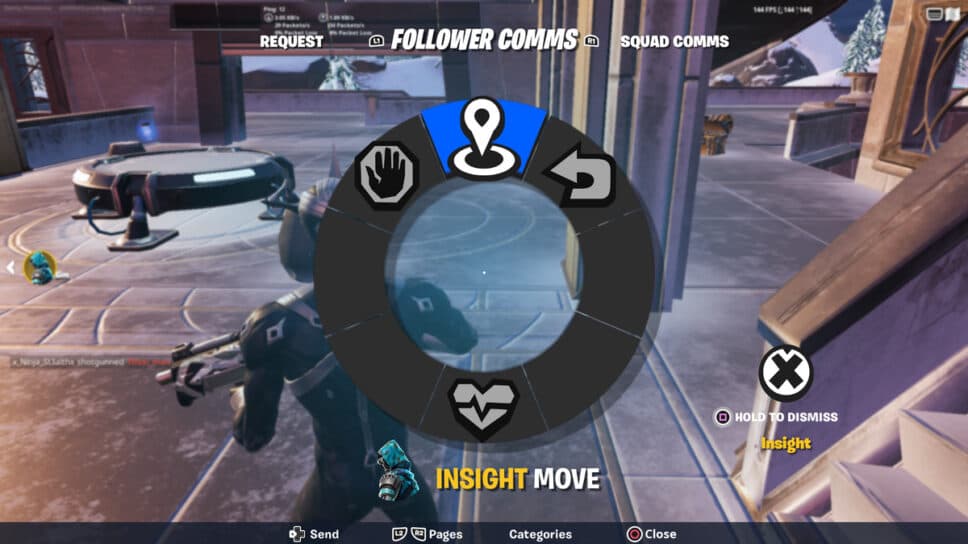 How to give a specialist character a command in Fortnite cover image