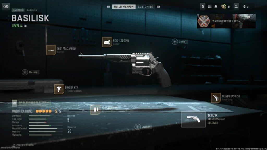 Best Basilisk loadout in MW2 Esports.gg