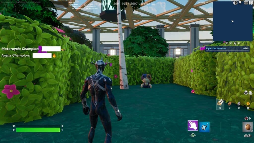 Turn left after the right at the fork in the road and you will find Meowscles