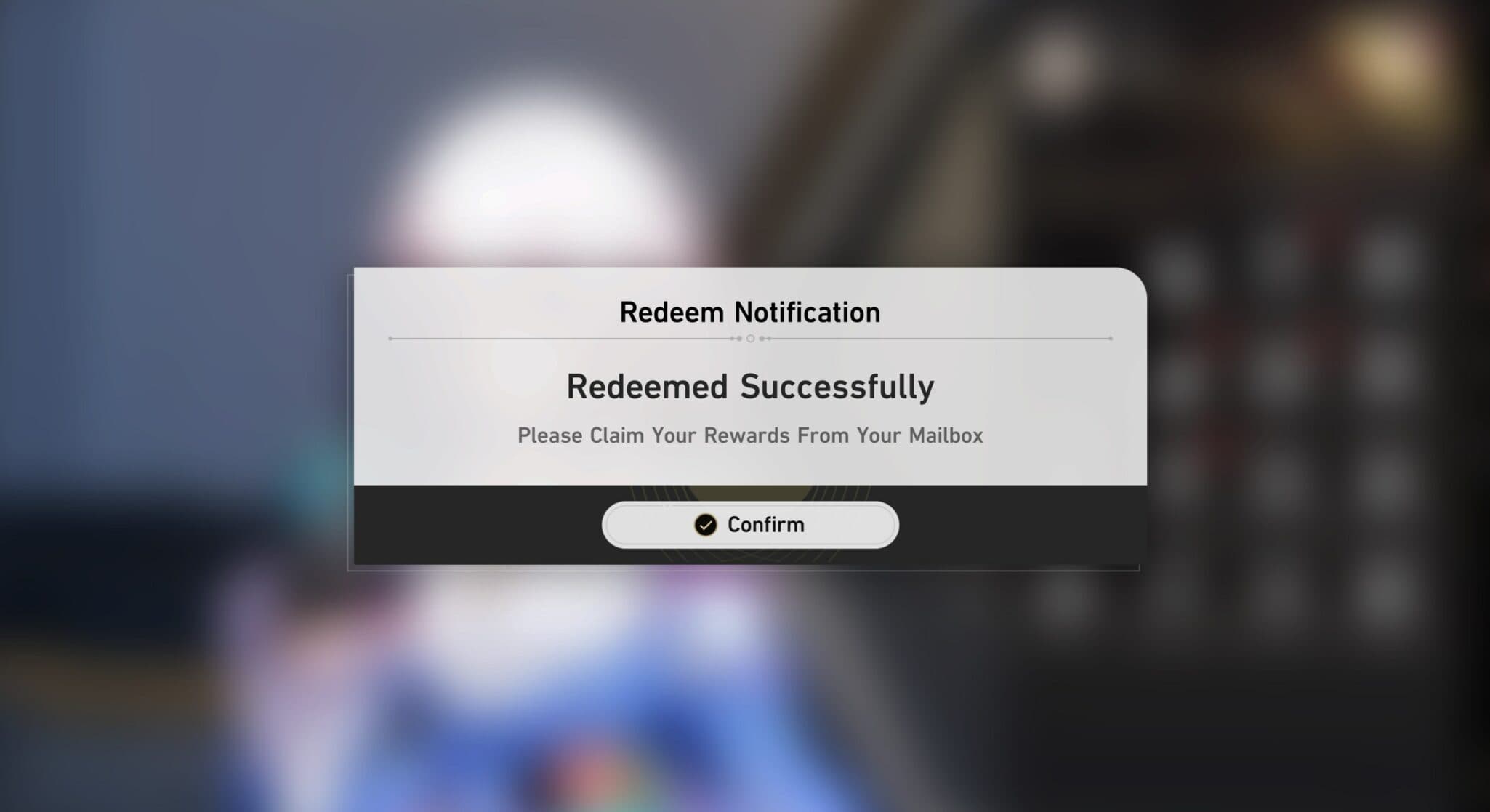 You have successfully redeemed the Honkai Star Rail Codes