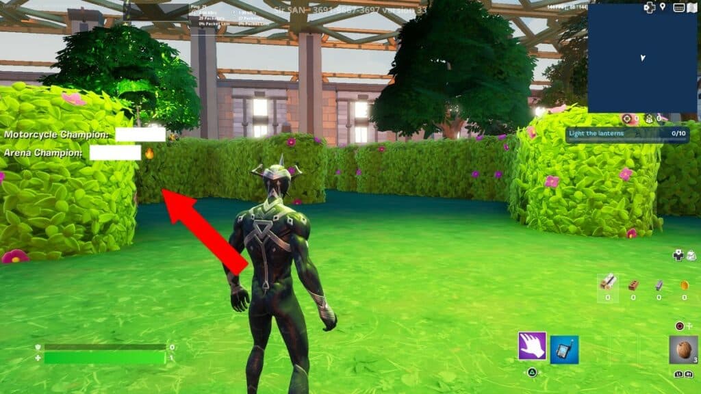 Turn left at the glowing lantern