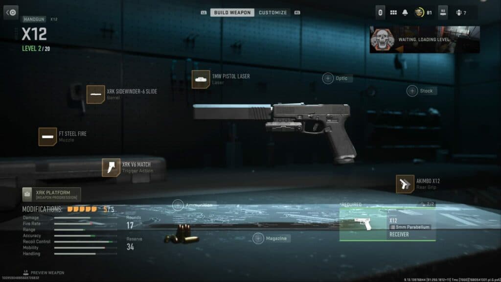 Best X12 loadout in MW2 Esports.gg