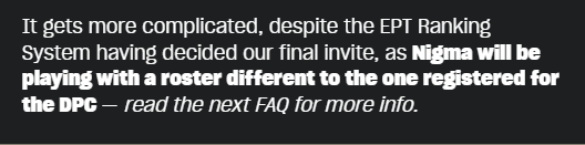 Source: <a href="https://pro.eslgaming.com/dreamleague#faqs" target="_blank" rel="noreferrer noopener nofollow">ESL DreamHack DreamLeague</a>