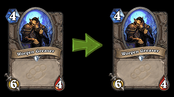 Worgen Greaser in Hearthstone (Image via Blizzard Entertainment)
