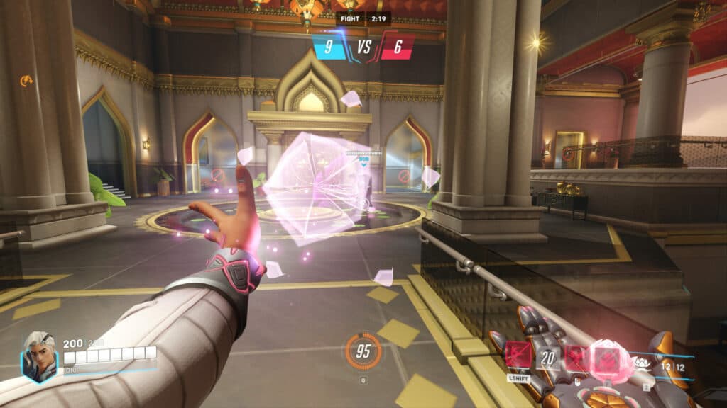 Use Life Grip to pull B.O.B. to your position (Image via Blizzard Entertainment)