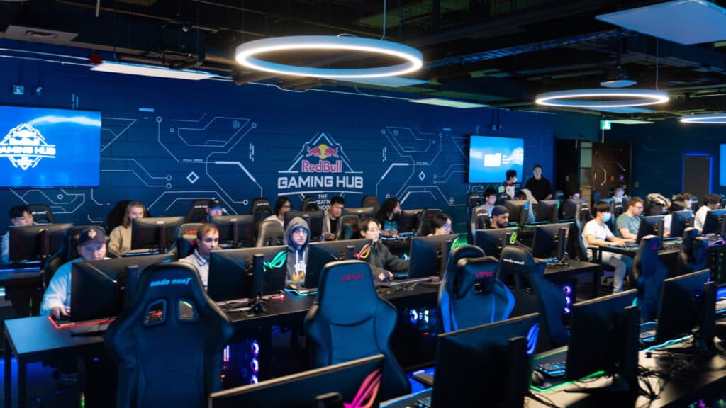 The Red Bull Gaming Hub (Image via Red Bull)