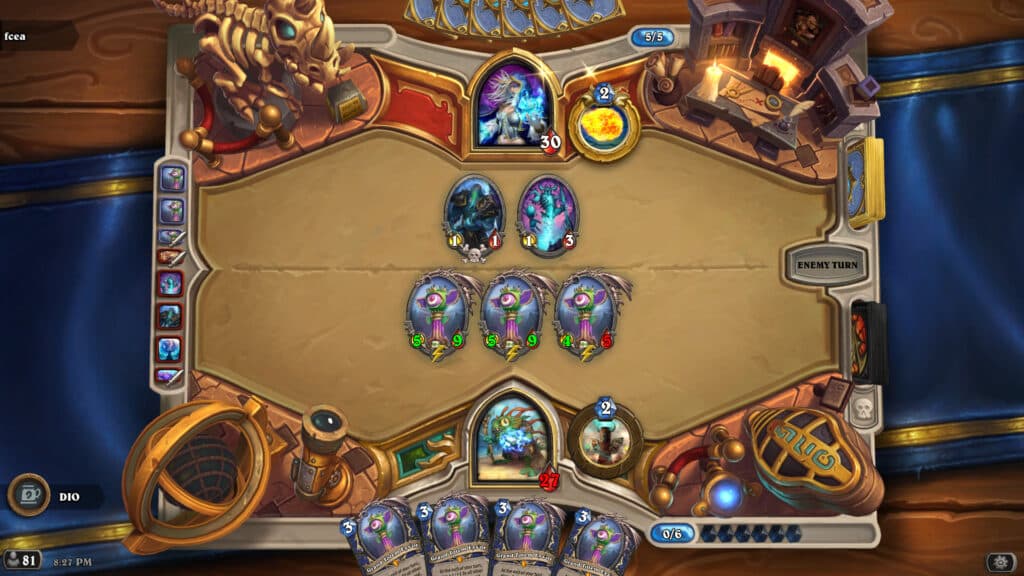 Grand Totem Eys'or in Hearthstone (Image via Blizzard Entertainment)