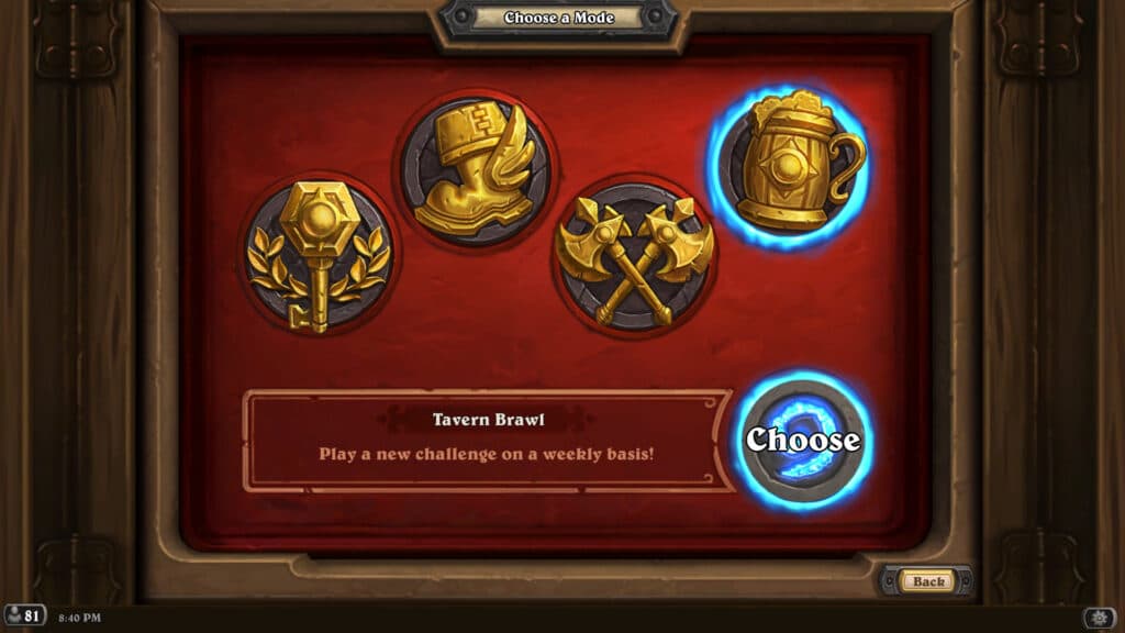 How to access the game mode (Image via Blizzard Entertainment)