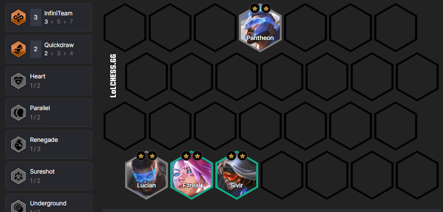 Level 4 board example (Image via Lolchess.gg)