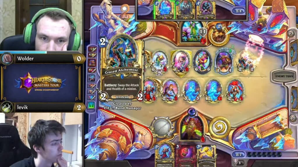 Tony Druid versus Miracle Rogue (Image via Blizzard Entertainment)