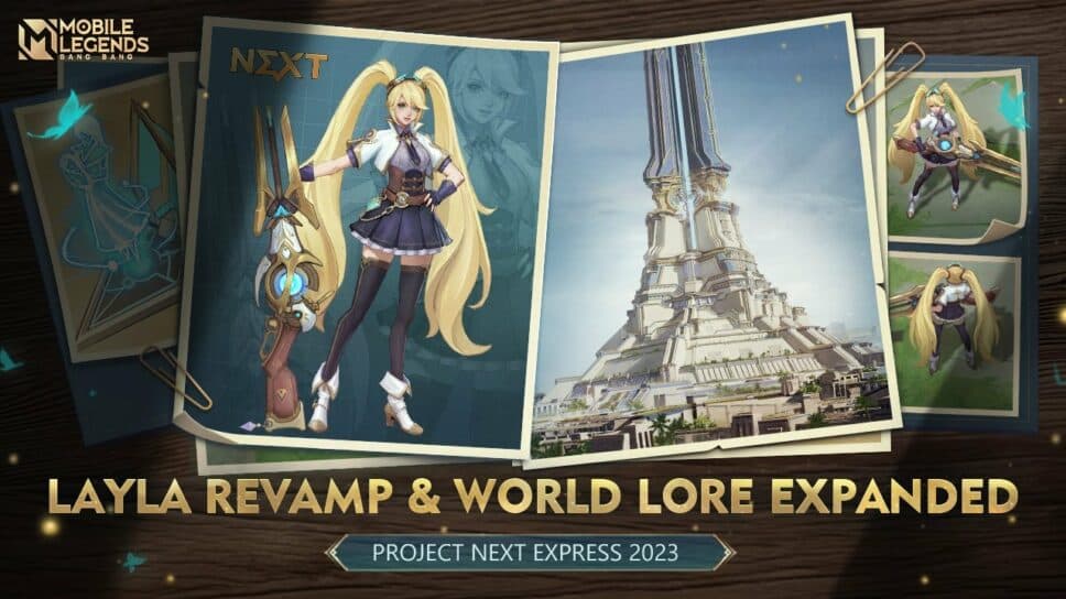 MLBB Project Next 2023 brings refreshed look for Layla cover image
