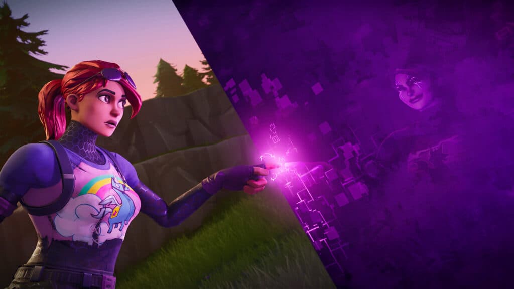 Dark Reflection (Fortnite wallpaper)