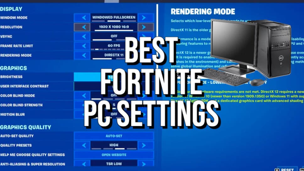 It Takes Two: Best Settings On PC