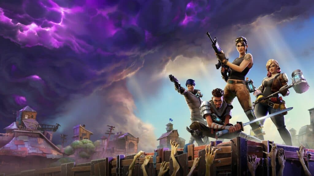 Before the Storm (Fortnite wallpaper)