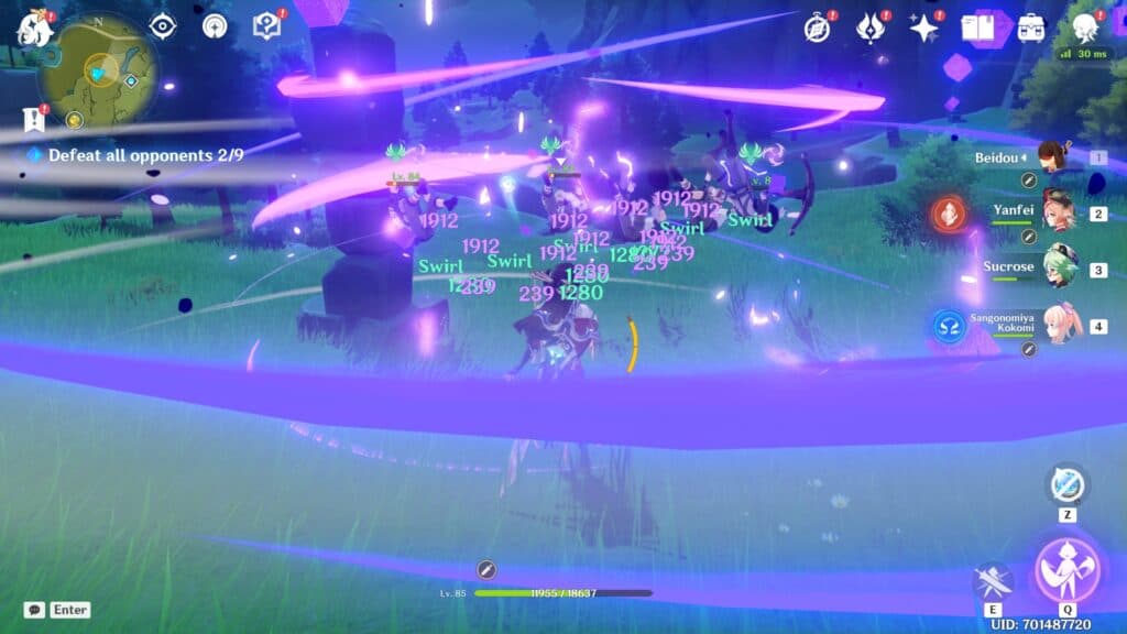 It's a good feeling when two elements combine in Genshin Impact