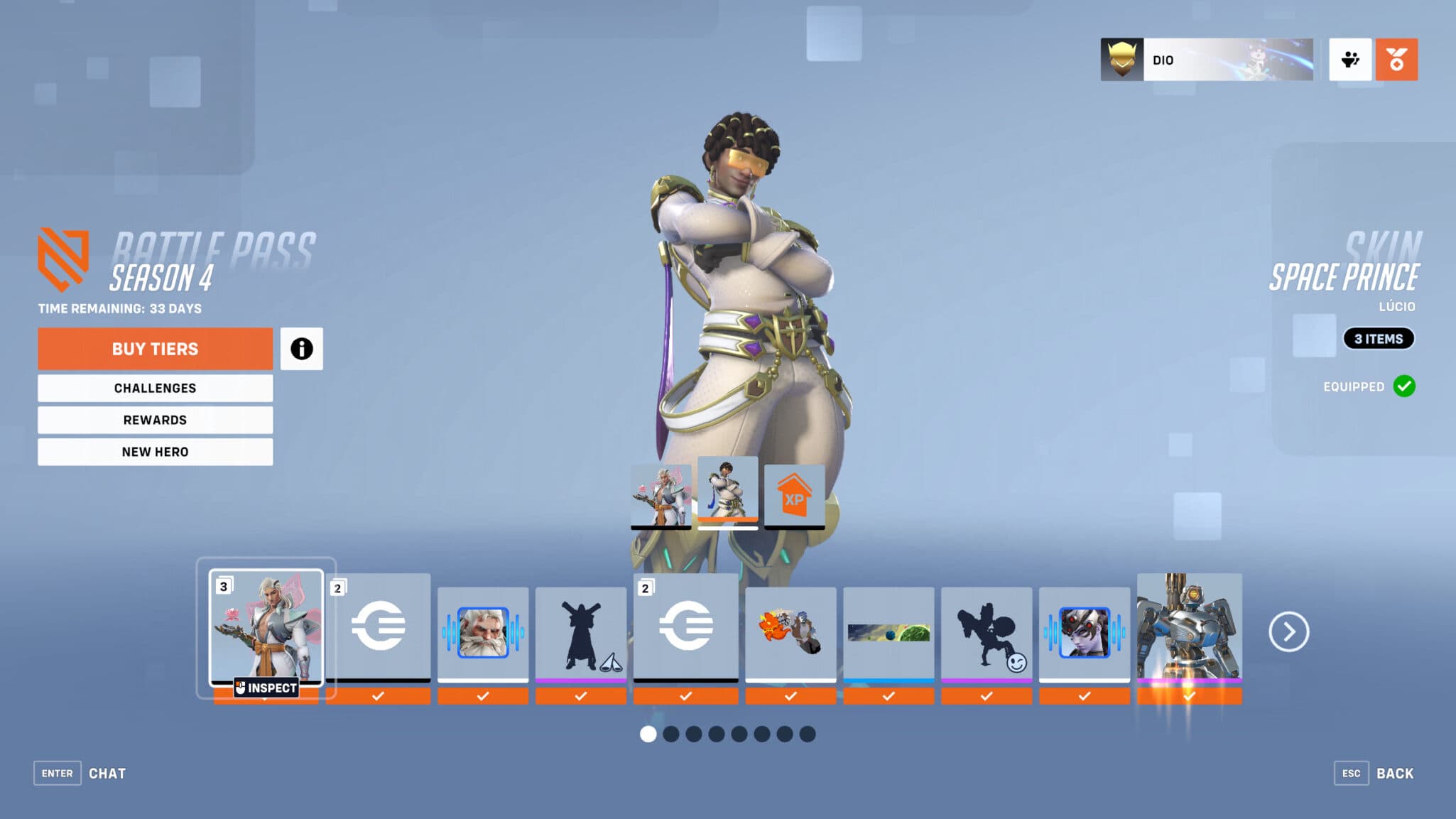 Space Prince Lucio (Image via Blizzard Entertainment)