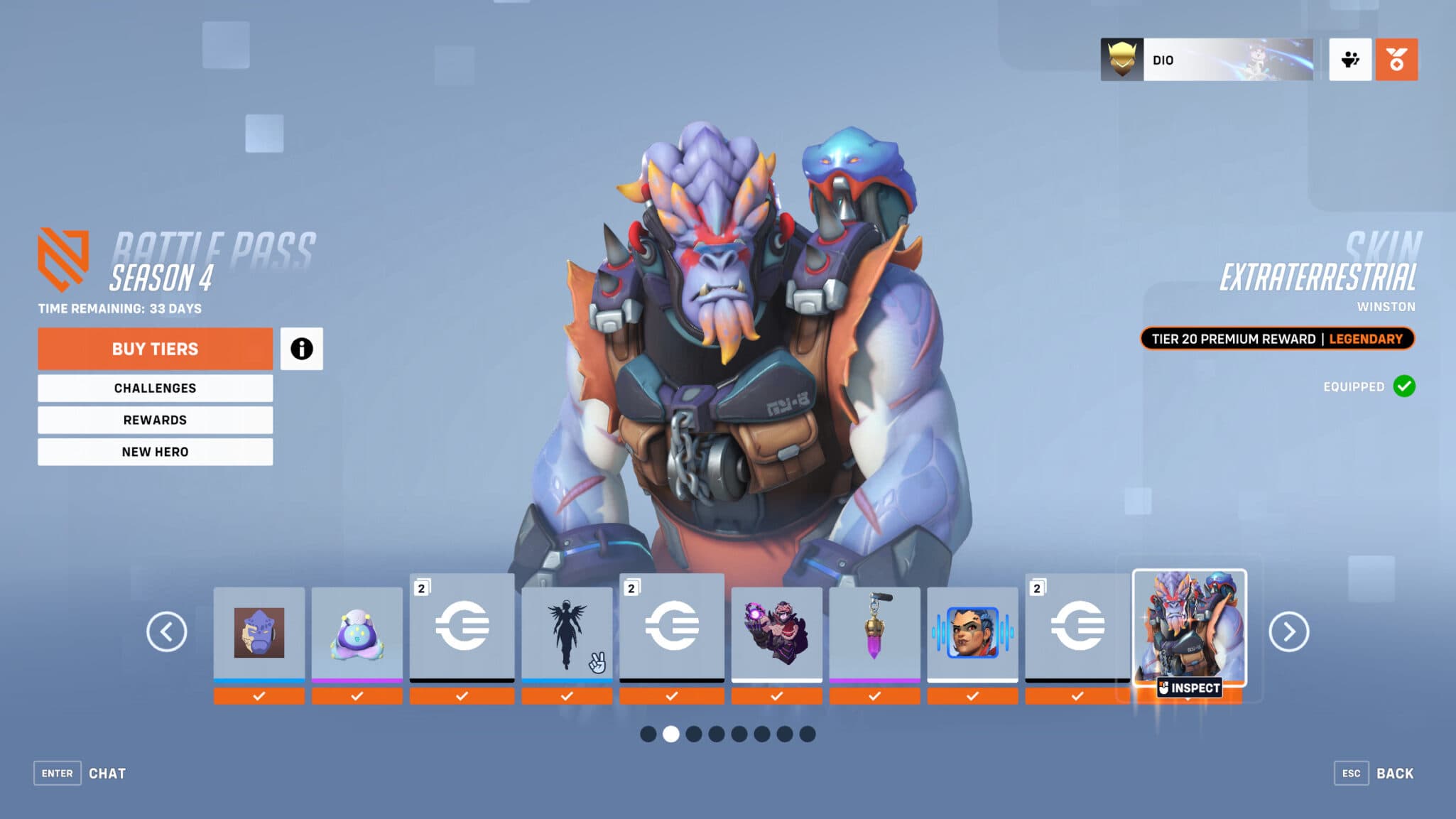 Extraterrestrial Winston (Image via Blizzard Entertainment)