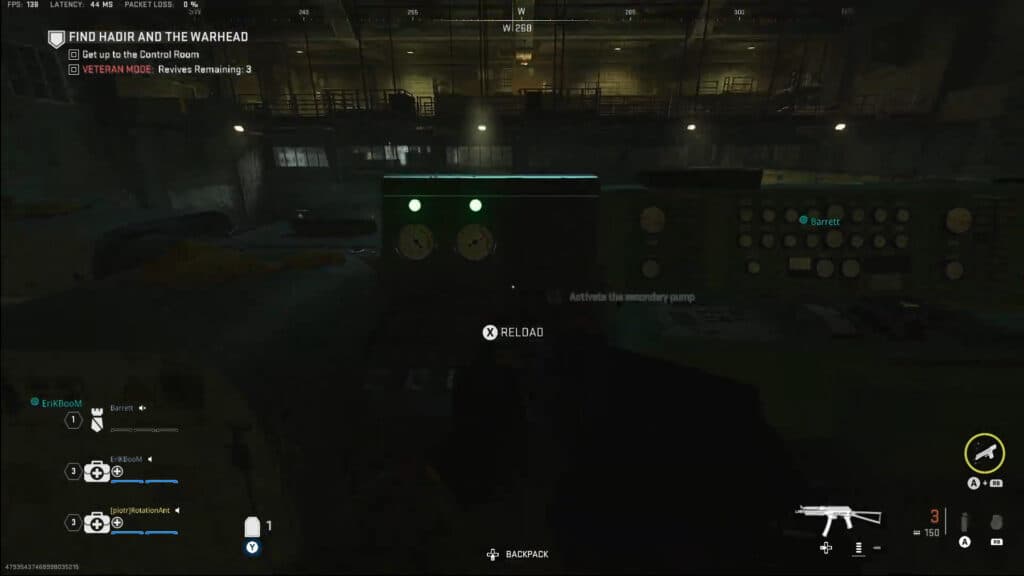 Two lights flash to get the crane moving in Atomgrad Raid Episode 3.