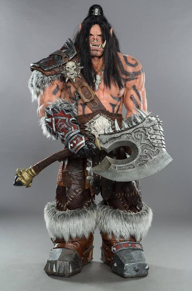 Grommash Hellscream by Mike Biasi, winner of Blizzard Cosplay in 2016