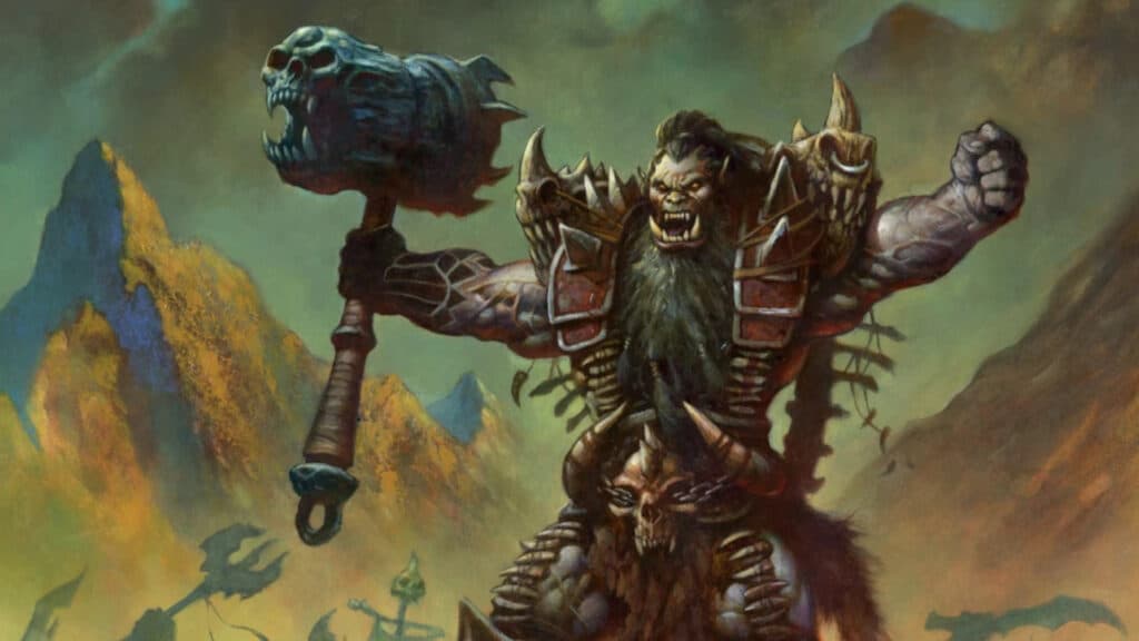 Warchief Blackhand artwork (Image via Blizzard Entertainment)
