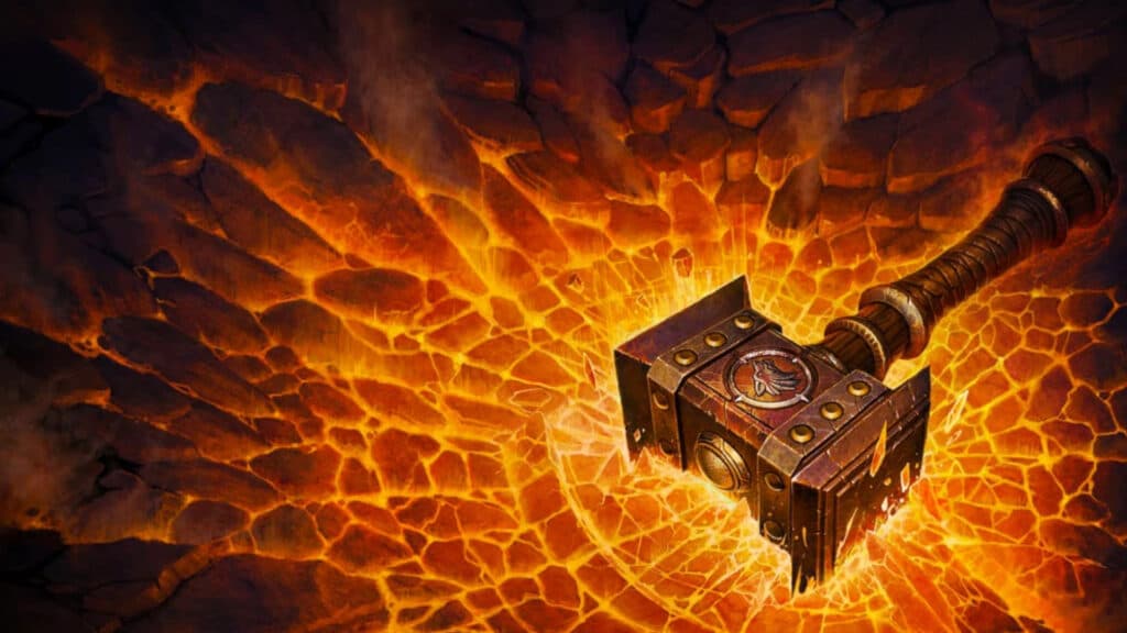 Doomhammer artwork (Image via Blizzard Entertainment)