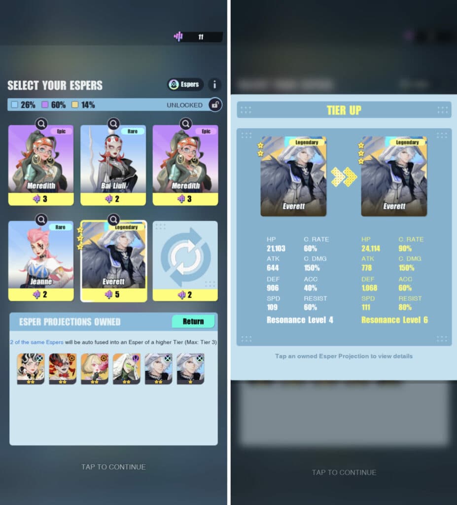 Dislyte Reincarnation Tower Yuuhime guide (Image via Lilith Games)