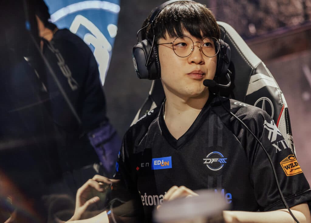 Steal in his first match vs PSG Talon - Image via Riot Games