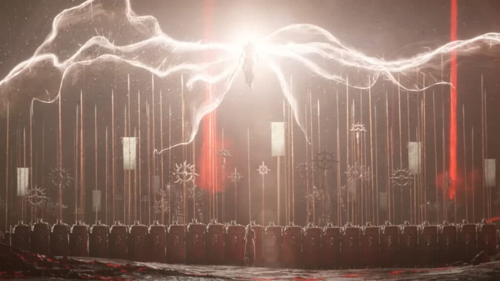Inarius and his army of knights in Diablo 4 (Image via Blizzard Entertainment)