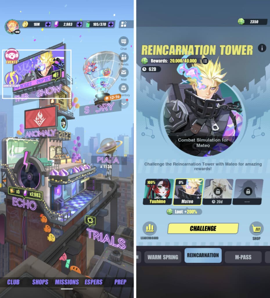 How to access the event (Image via Lilith Games)