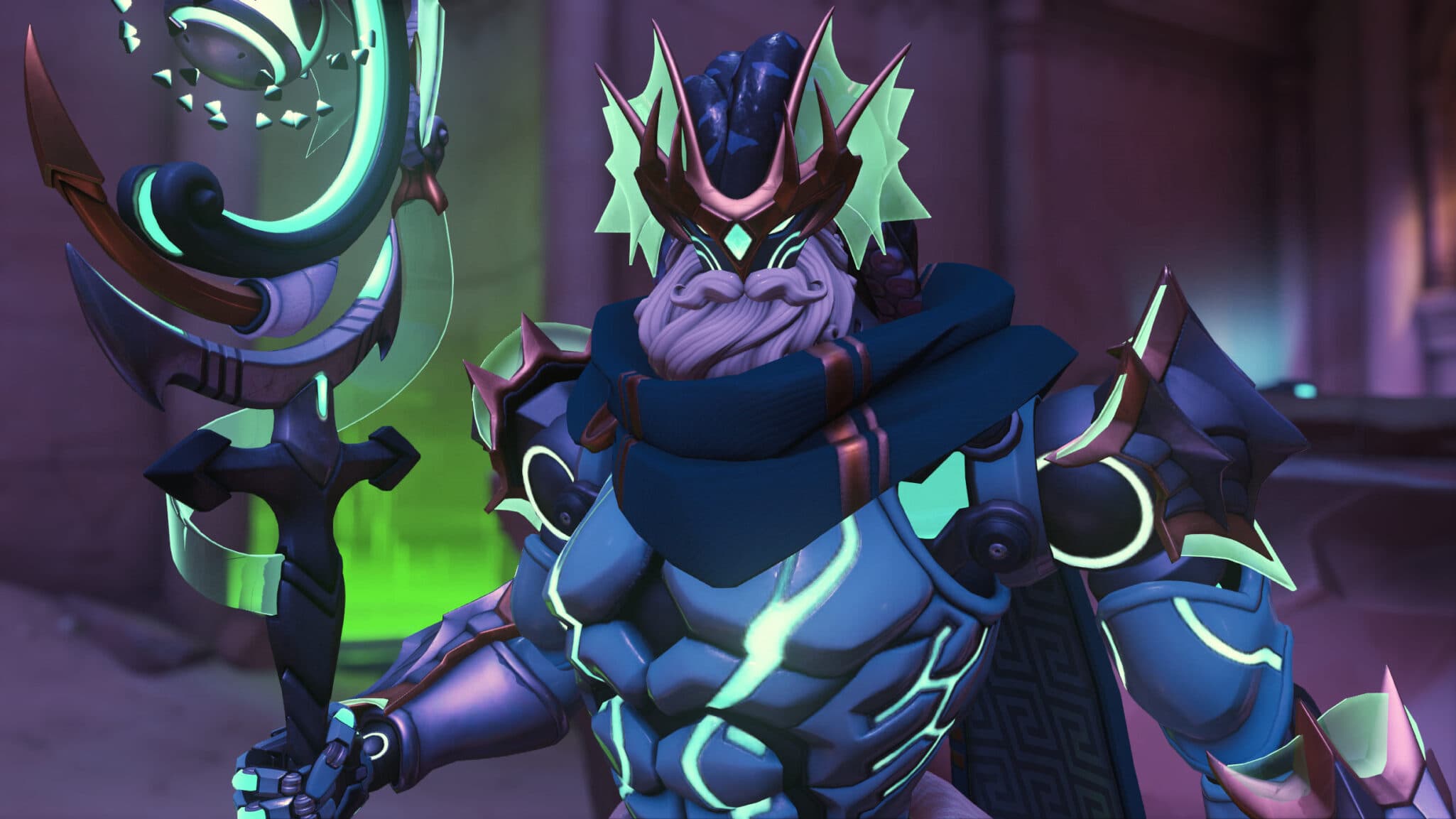 Ramattra Poseidon skin (Image via Blizzard Entertainment)