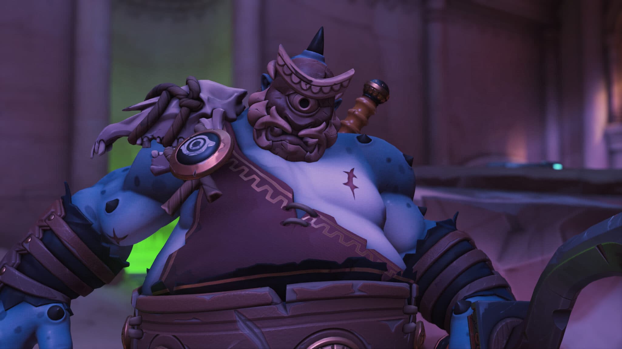 Roadhog Cyclops skin (Image via Blizzard Entertainment)