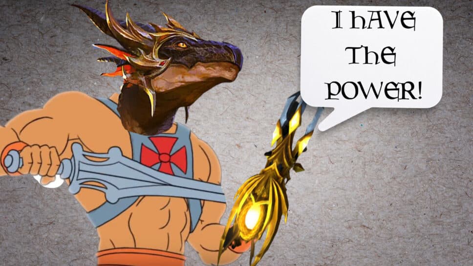 Someone has already crafted the Legendary Evoker weapon in Dragonflight cover image