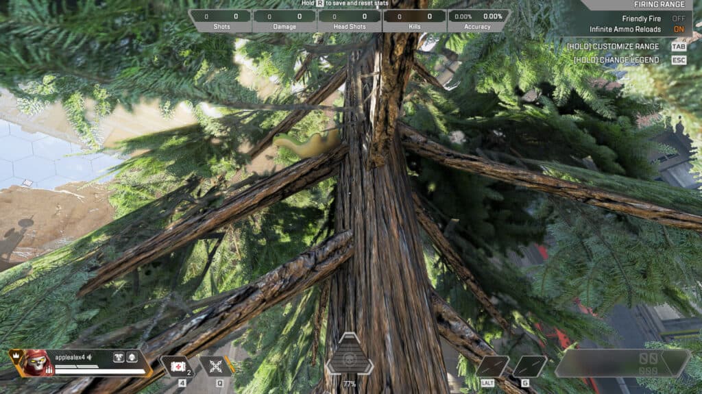 Nessie preparing for an ambush