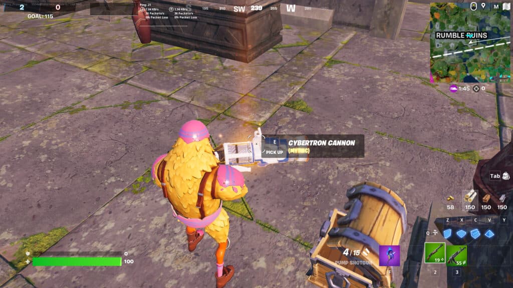 How to get Cybertron Cannon in Fortnite Esports.gg