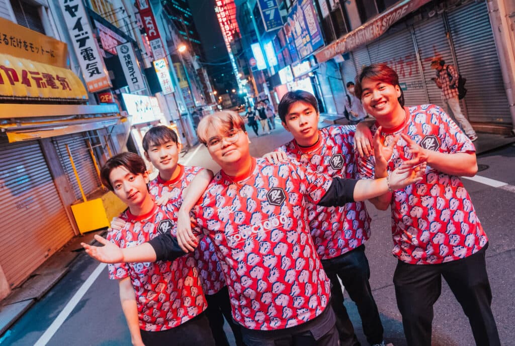 Paper Rex VALORANT Roster Masters Tokyo 2023 (Photo by Lee Aiksoon/Riot Games)