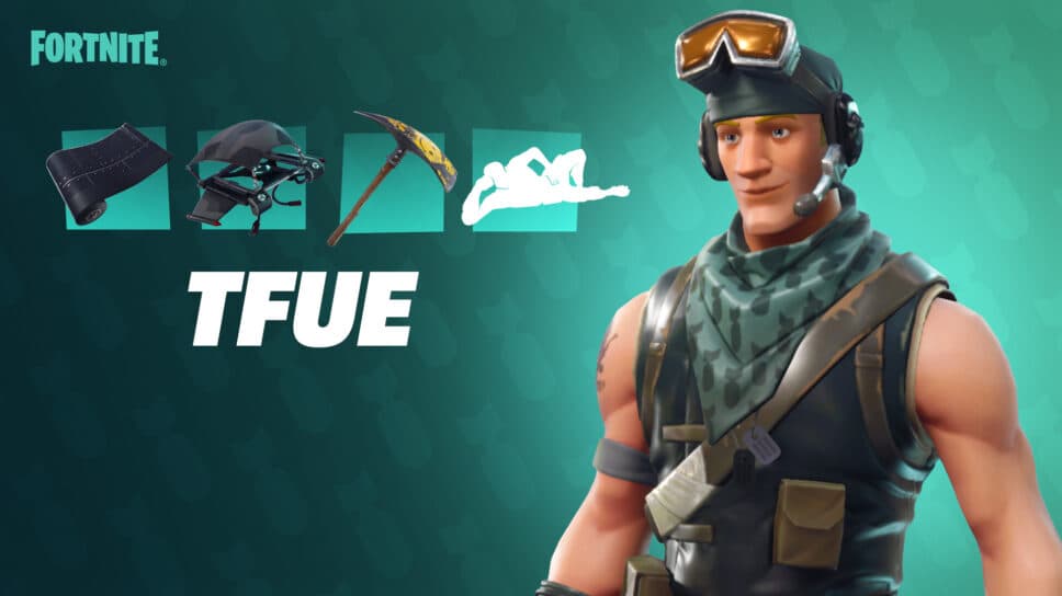 Tfue finally gets a Fortnite Locker Bundle ft. Recon Scout skin ...