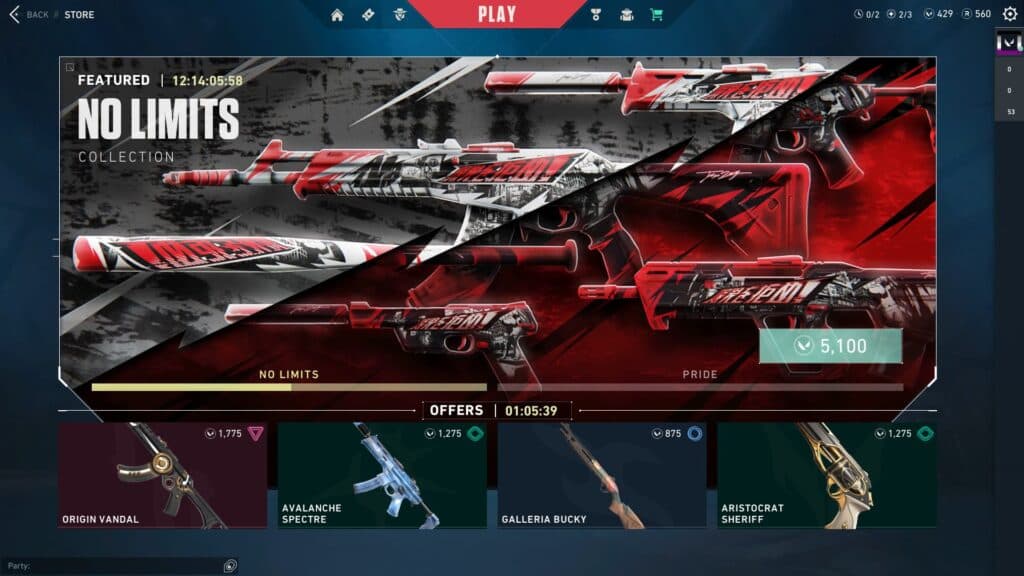 VALORANT No Limits bundle All skins, release date, and price Esports.gg