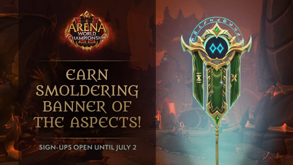 Smoldering Banner of the Aspects (Image via Blizzard Entertainment)