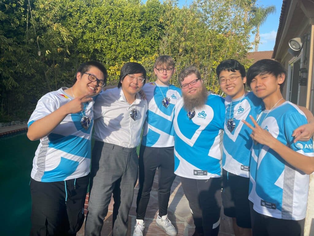 Cloud9 won the NACL spring split. Image courtesy of Tomio via Twitter.