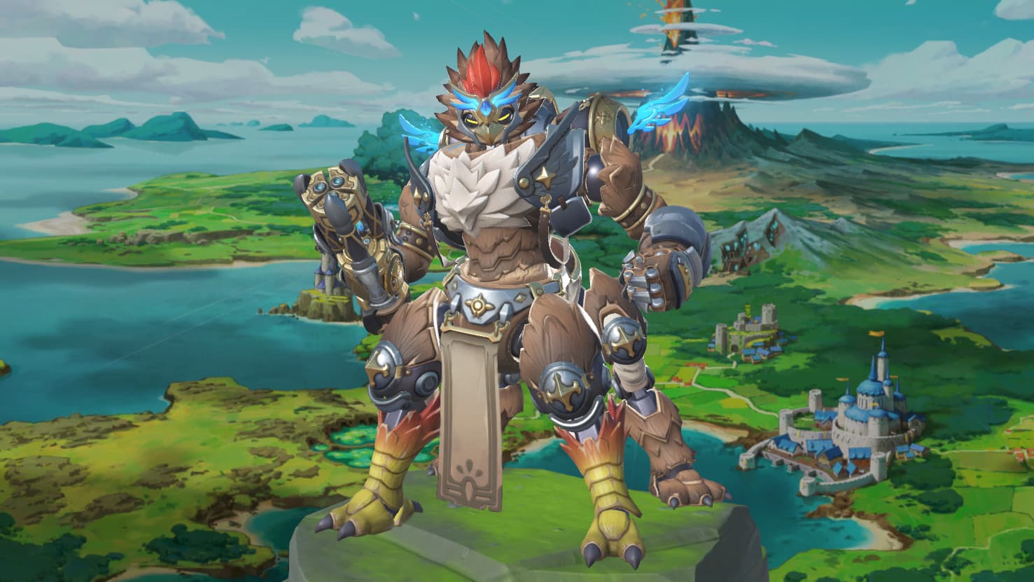 Legendary Griffon Orisa skin (Image via Blizzard Entertainment)