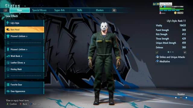 Jason Voorhees Character Recipe (Created by <a href="https://www.reddit.com/user/GIJobra/">u/GIJobra</a>)