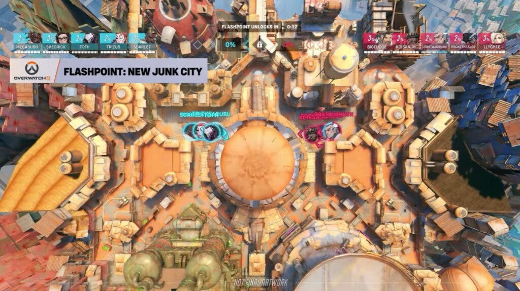 Huge JOJO reference in the new Overwatch map New Junk City : r/Overwatch