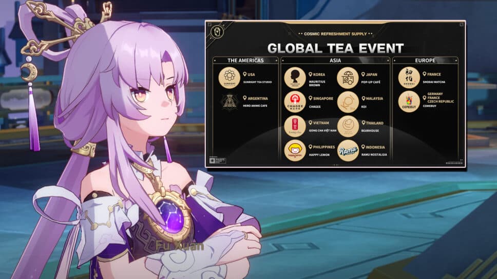 Cosmic Refreshment Supply: Honkai Star Rail’s Global Tea Event Locations cover image