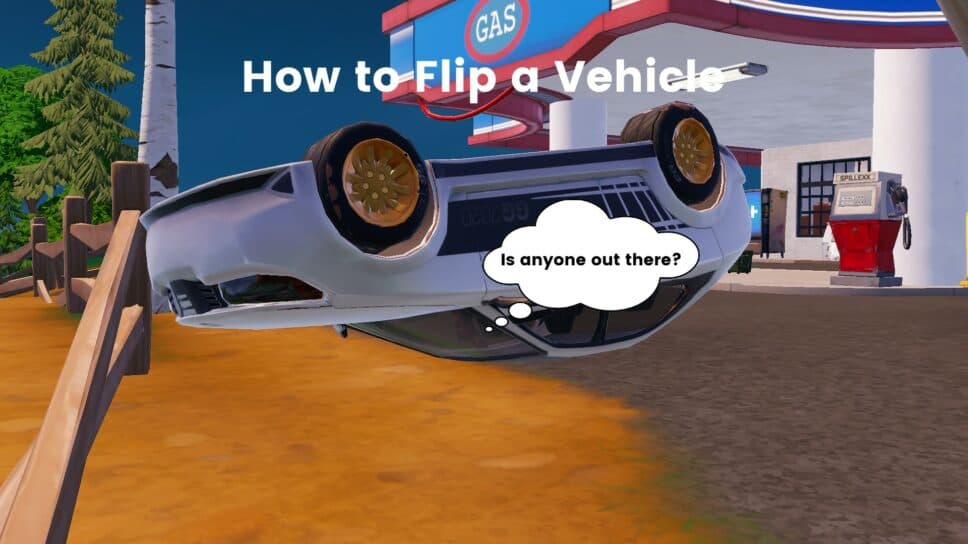 How to flip a vehicle in Fortnite cover image