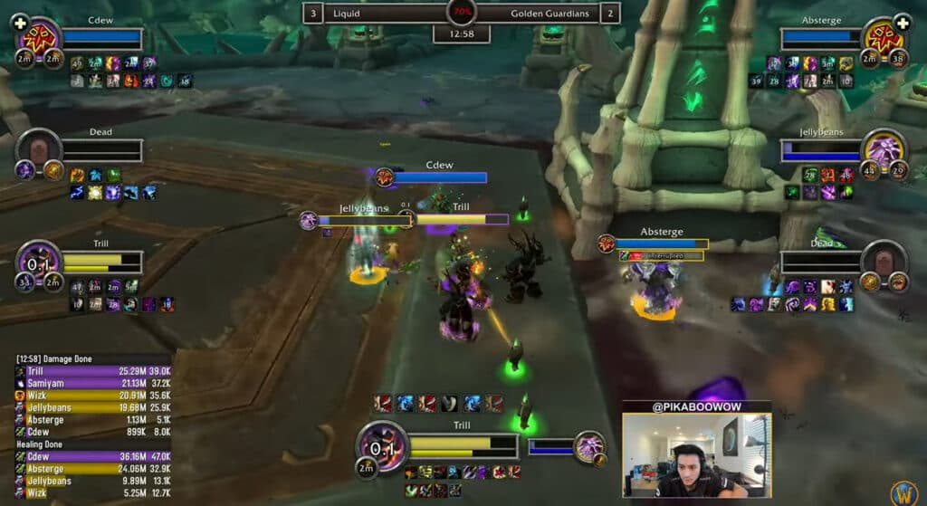 Team Liquid players in the Arena World Championship (Image via Blizzard Entertainment)