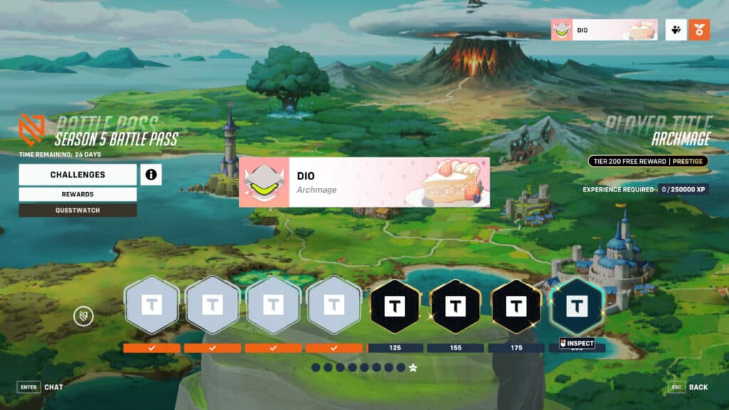 Overwatch 2's prestige name cards (Image via Blizzard Entertainment)